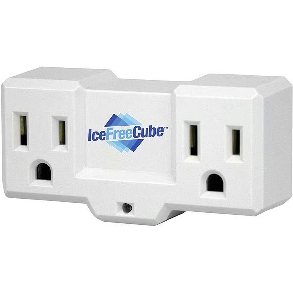 Thermostat Icefree Cube 120V 15 Amp Plug In Fixed 35F On 45F Off, King Electric, Mfr#: IFC12